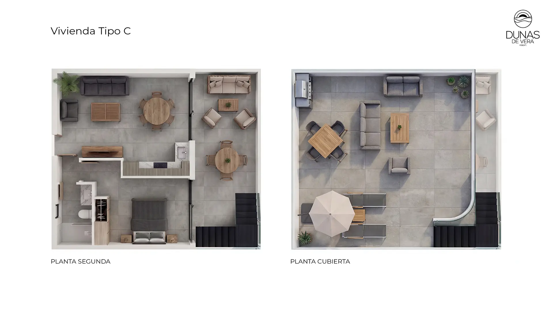 Apartamento 2 Dormitorios — Tipo C