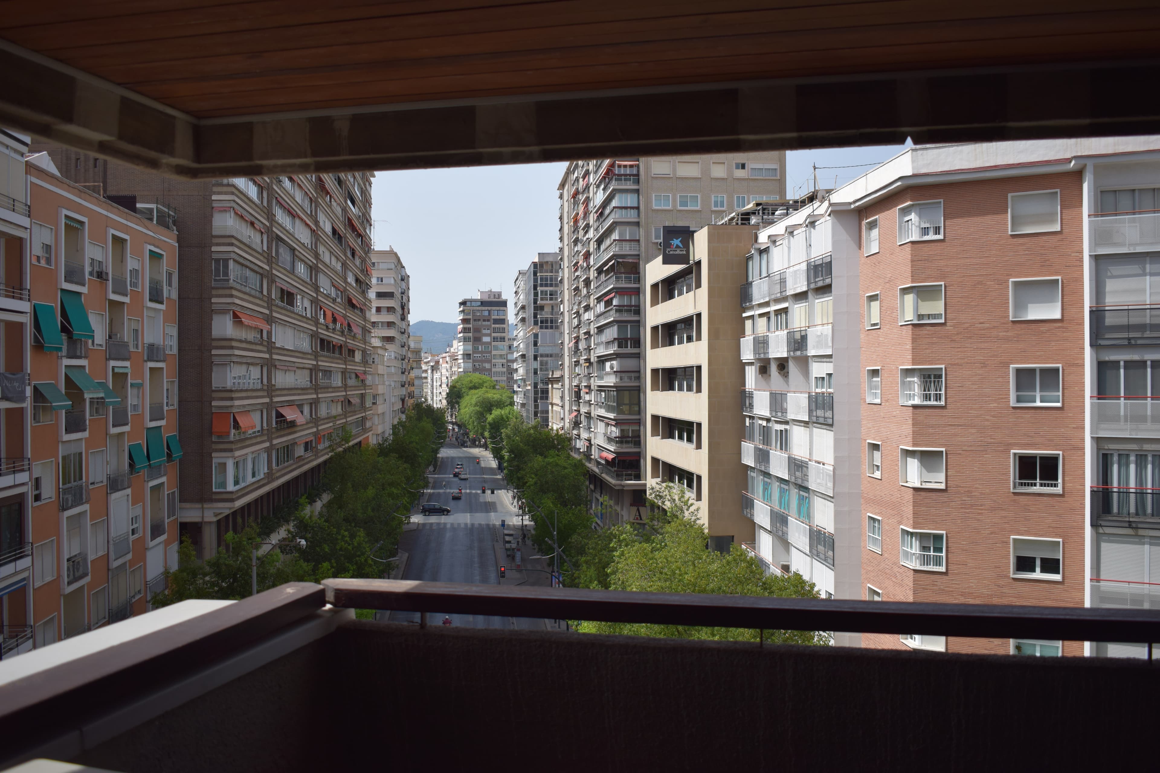 Vista desde la oficina — Gran Vía Murcia