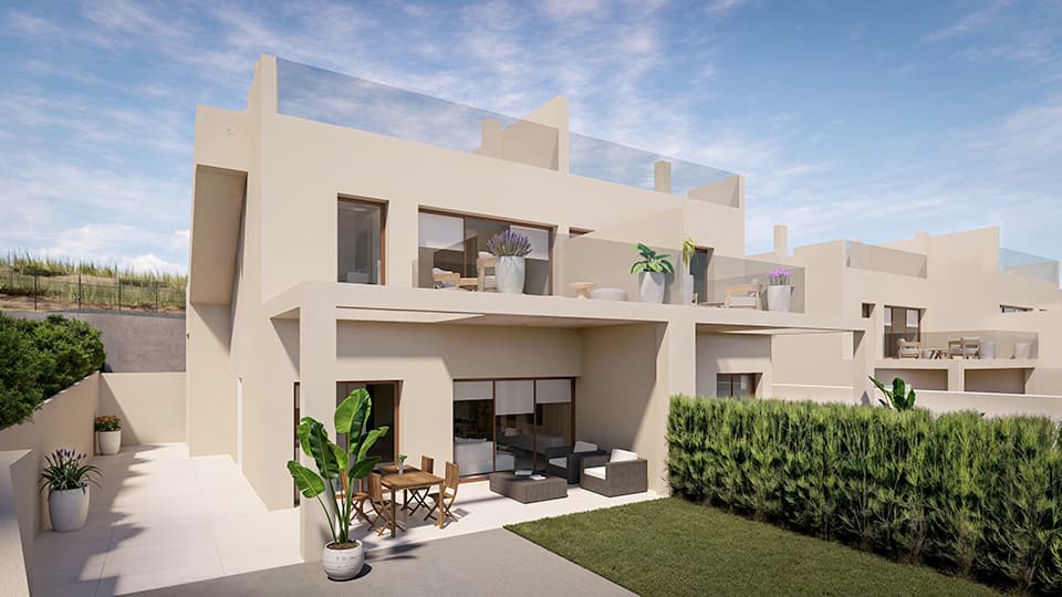 Villas Aneas — vista lateral