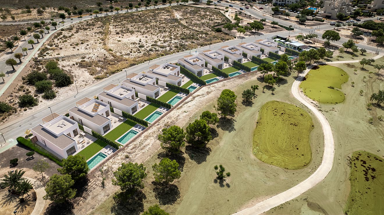 Villas Olea — vista aérea