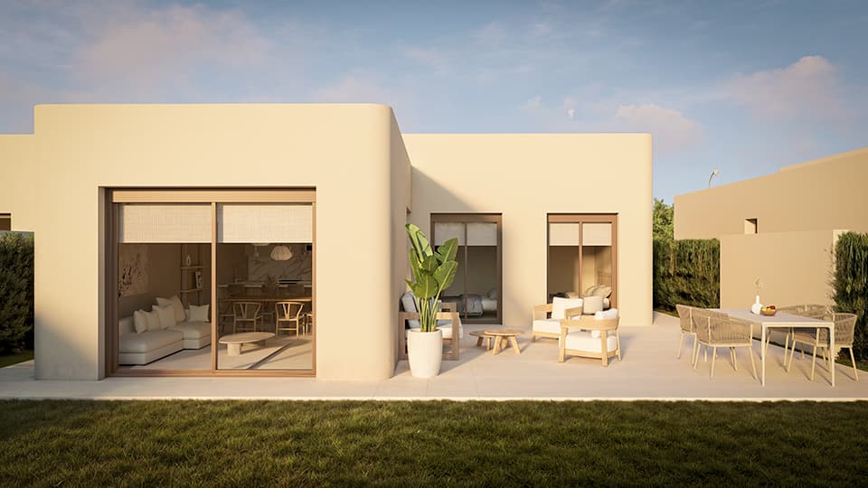 Fachada Villas Olea